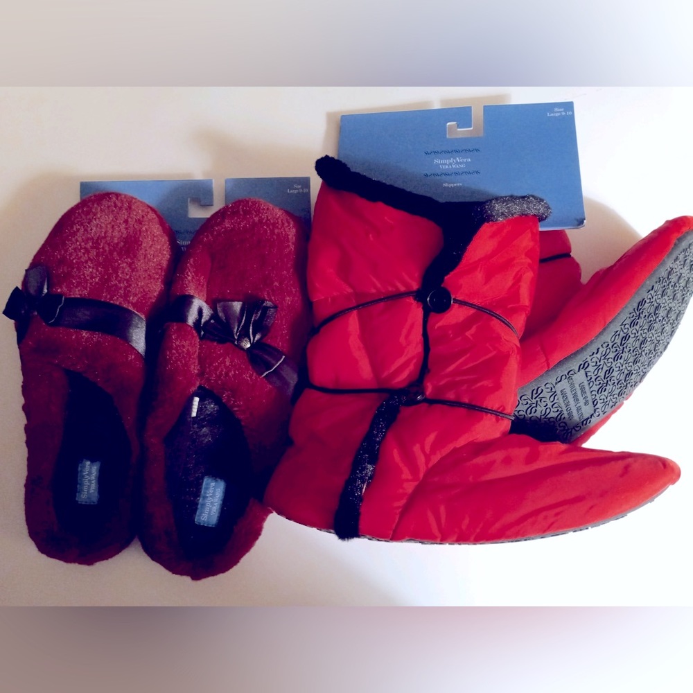 New NWT Simply Vera size 9-10 slippers